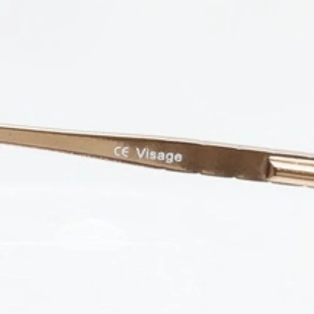 Visage Suede BRN Eyeglass FRAMES ONLY - GOOD CONDITION - READ DESCRIPTION